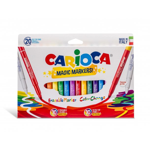 Carioca Big Box Magic Markers (20 pens)