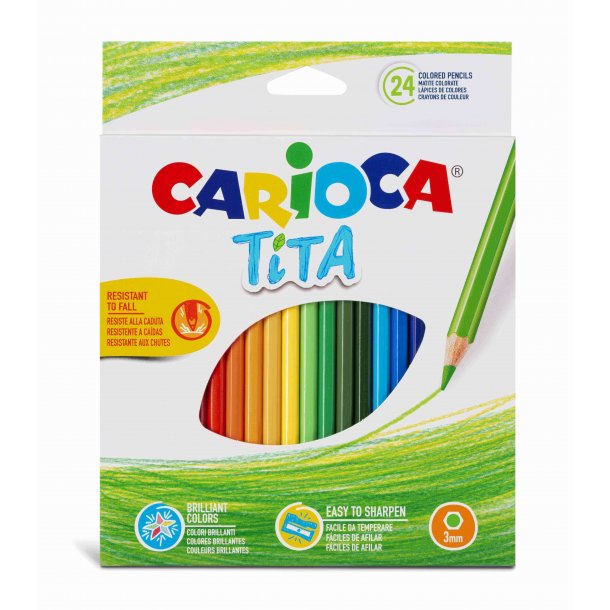Carioca Tita (24 färgblyerts)